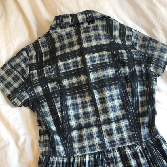 Gorgeous handmade Mrs. Pomeranz plaid dress - Picture 3 of 6